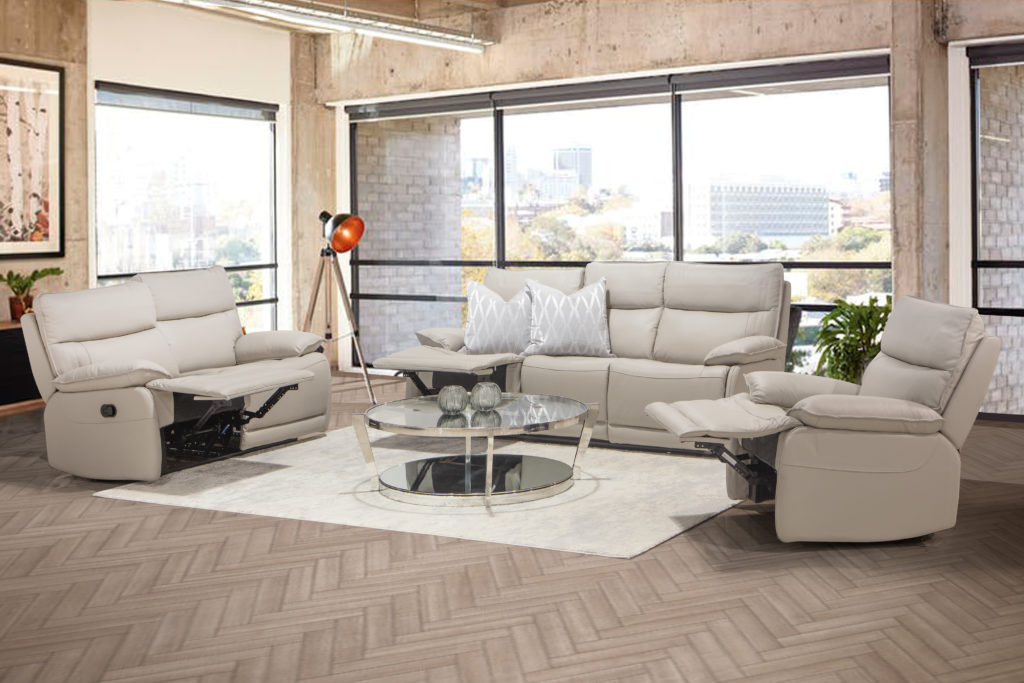LOMBARDY 3PCE 5 ACTION RECLINER LOUNGE SUITE Sedgars Home